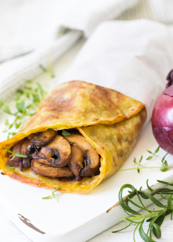Mushroom Potato Roll