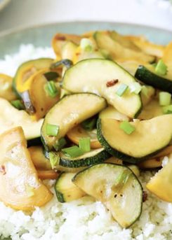Zucchini & Squash Stir Fry