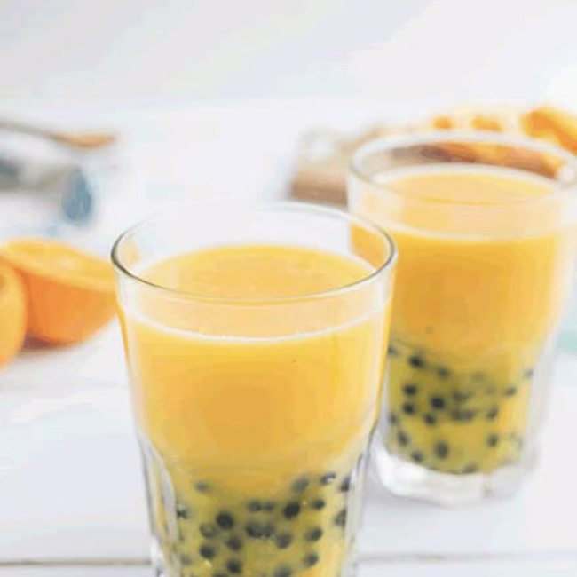 Wild Blueberry Bubble Tea