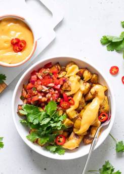 Roasted Potato Burrito Bowl