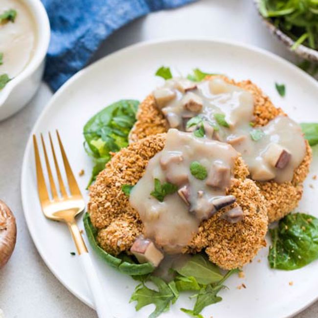 Crumbed Cauliflower Steaks