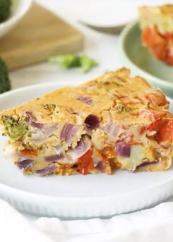 Chickpea Quiche 