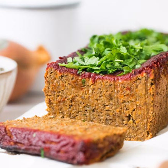Lentil Vegetable Loaf