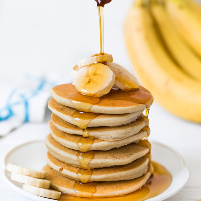 Millet Banana Pancakes