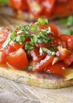 Potato Bruschetta 