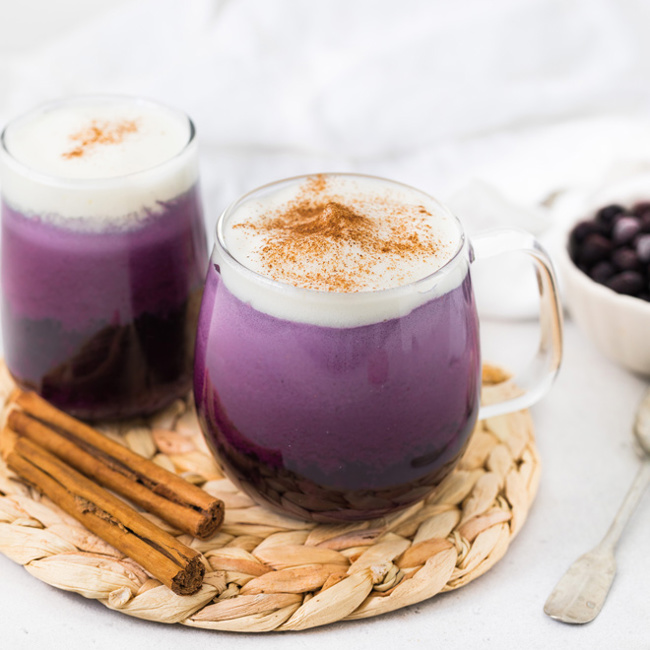 Wild Blueberry Latte