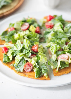 Caesar Salad Pizza