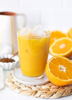 Iced Chaga Orange Juice
