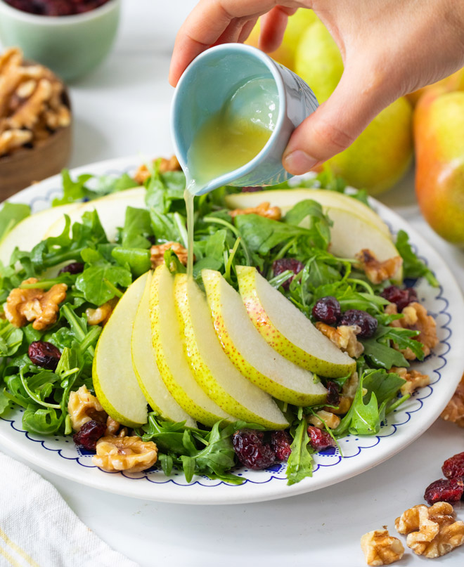 Pear Arugula Salad