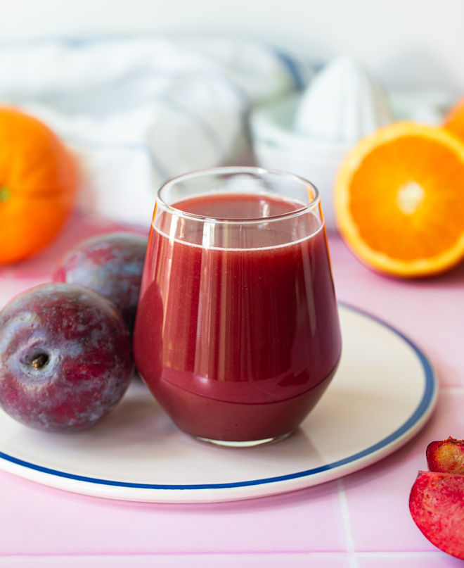 Plum Orange Juice