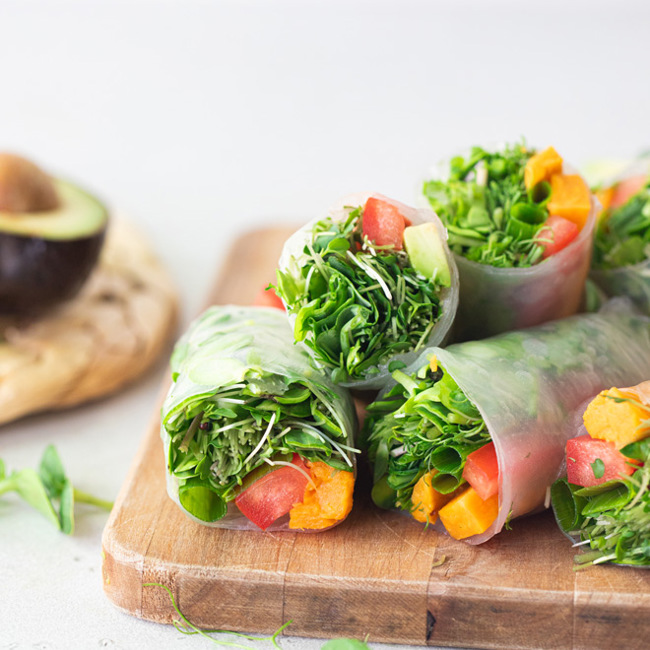 Sprout Spring Rolls
