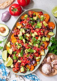 Sweet Potato Nachos