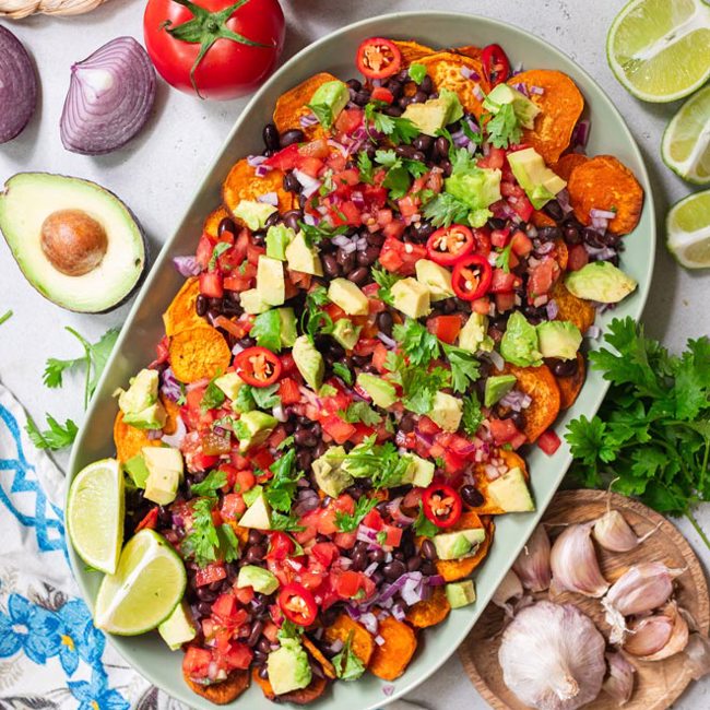 Sweet Potato Nachos