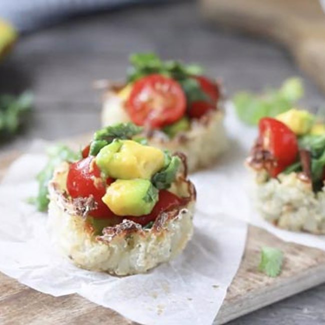 Spinach Potato Nests