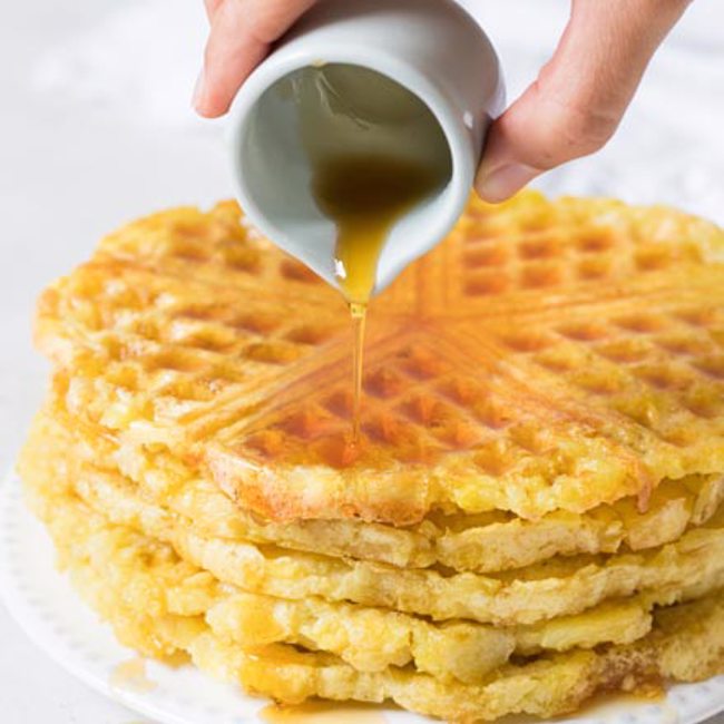 Breakfast Potato Waffles