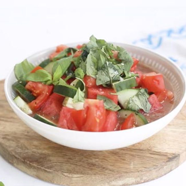 Watermelon Gazpacho 