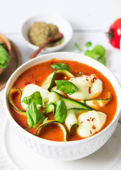 Zucchini Lasagna Soup